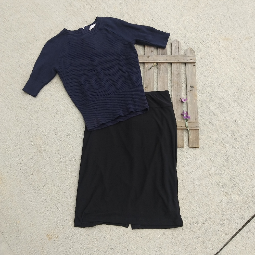 FRANK LYMAN DESIGN Black Skirt